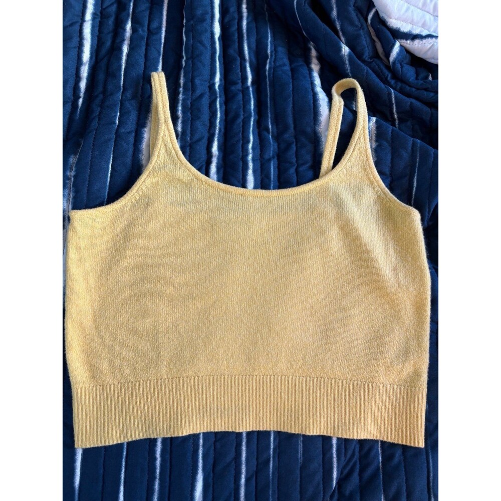 Old navy yellow crop top